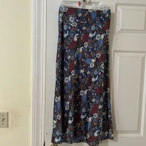 Loft midi skirt size small